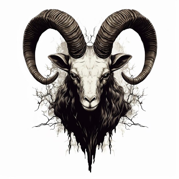 Aries Tattoo Vector Art, Icons, and Graphics for Free Download